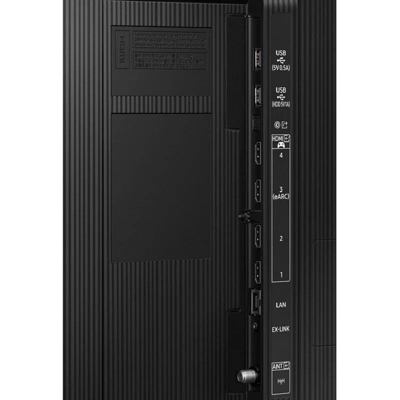 Here is the corrected and grouped text based on the image:

- USB (5V 0.5A)
- USB (HDMI 1A)
- HDMI (eARC)
- LAN
- EX-LINK
- ANT
- HH