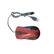 Left. Stock Preferred - USB 2.0 Optical Wired Mouse with Scroll Wheel - Red.