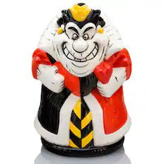 Front. Disney - Geeki Tikis Disney Alice In Wonderland Queen of Hearts Ceramic Mug | 34 Ounces - Red.