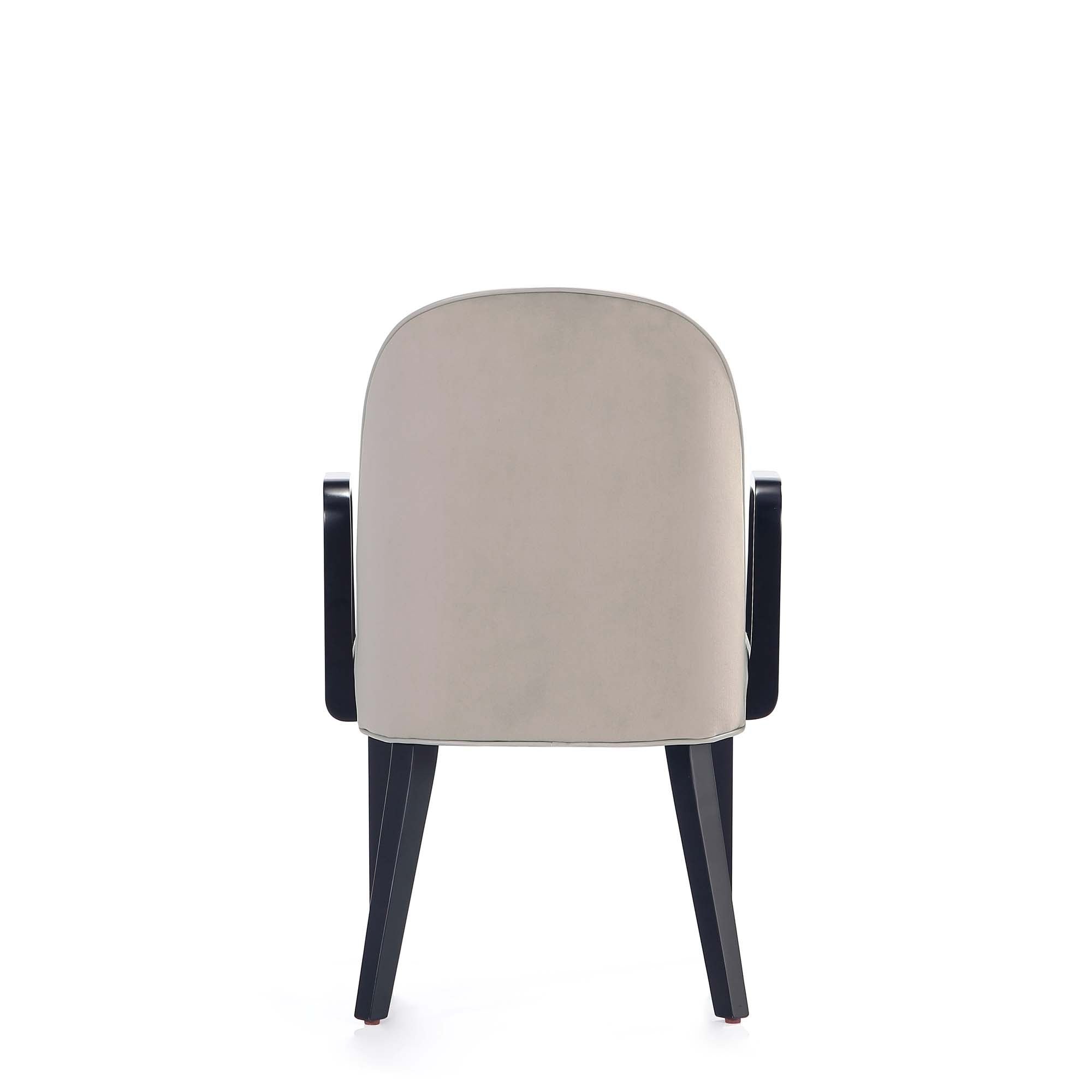 Alt View 6. Manhattan Comfort - Hillman Modern 8-Piece Dining Chair Set - Light Gray.
