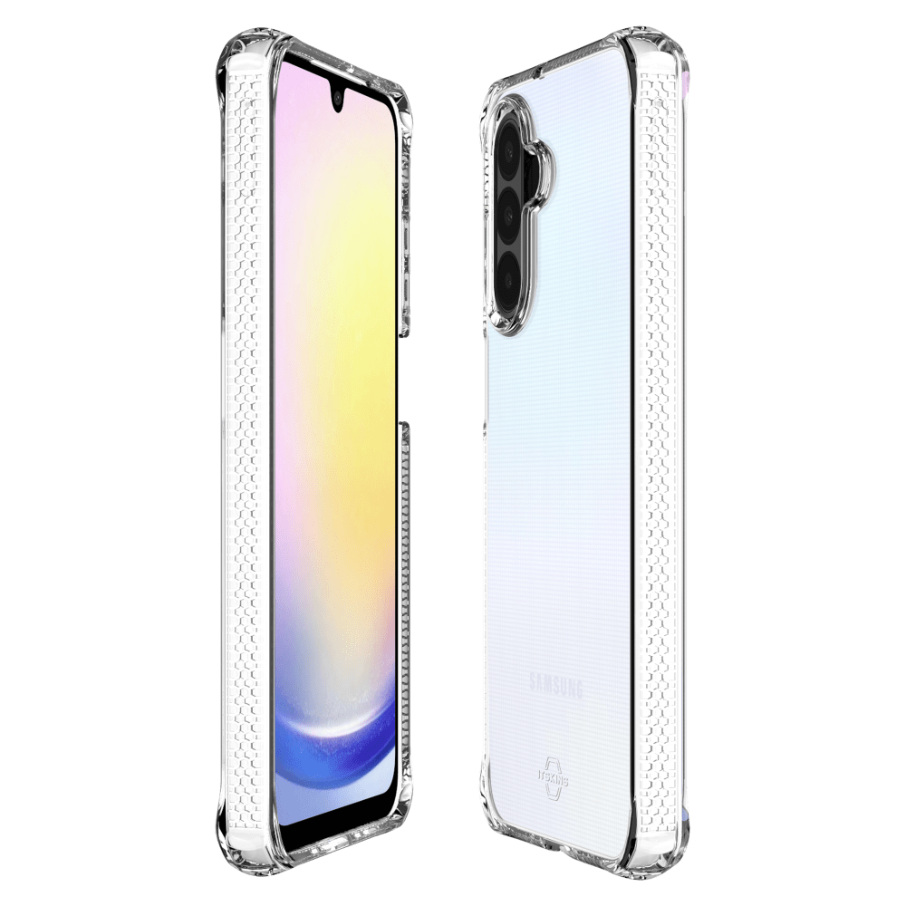 Alt View 2. Itskins - ITSKINS Spectrum_R // Clear Case for Samsung Galaxy A26 - Transparent - Clear.