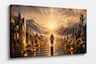 FC Design - Large Canvas 24x36" Ready-to-Hang Sacred Journey Light Style Art Painting Home Wall Décor - MultiColor