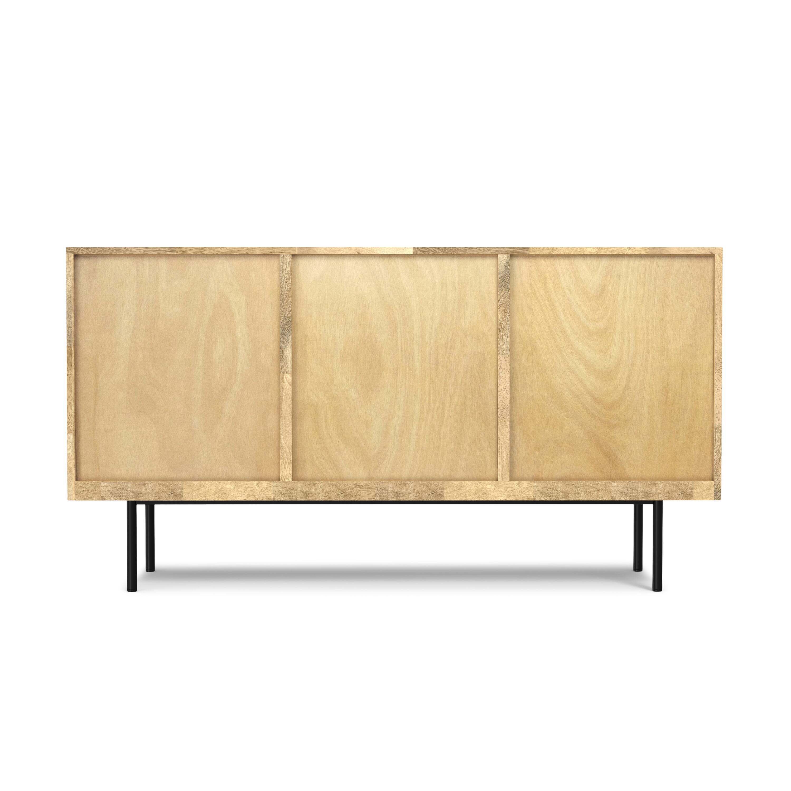 Alt View 1. Simpli Home - Reeves SOLID MANGO WOOD Sideboard Buffet in Natural - Natural.