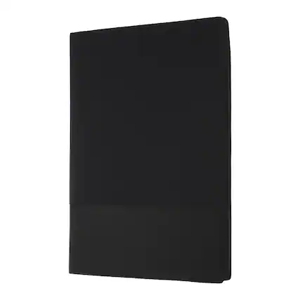Front. Unique Bargains - Hardcover Leather Lined Journal, 100 Pages 8.3x5.7" A5 Lined Diary Notebook for Office Home Writing - Black.