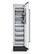 Alt View 1. Viking - 24"W 12.1 cu. ft VEIL Integrated Upright Built-in Column Freezer-Custom Panel _RH - Panel Ready.