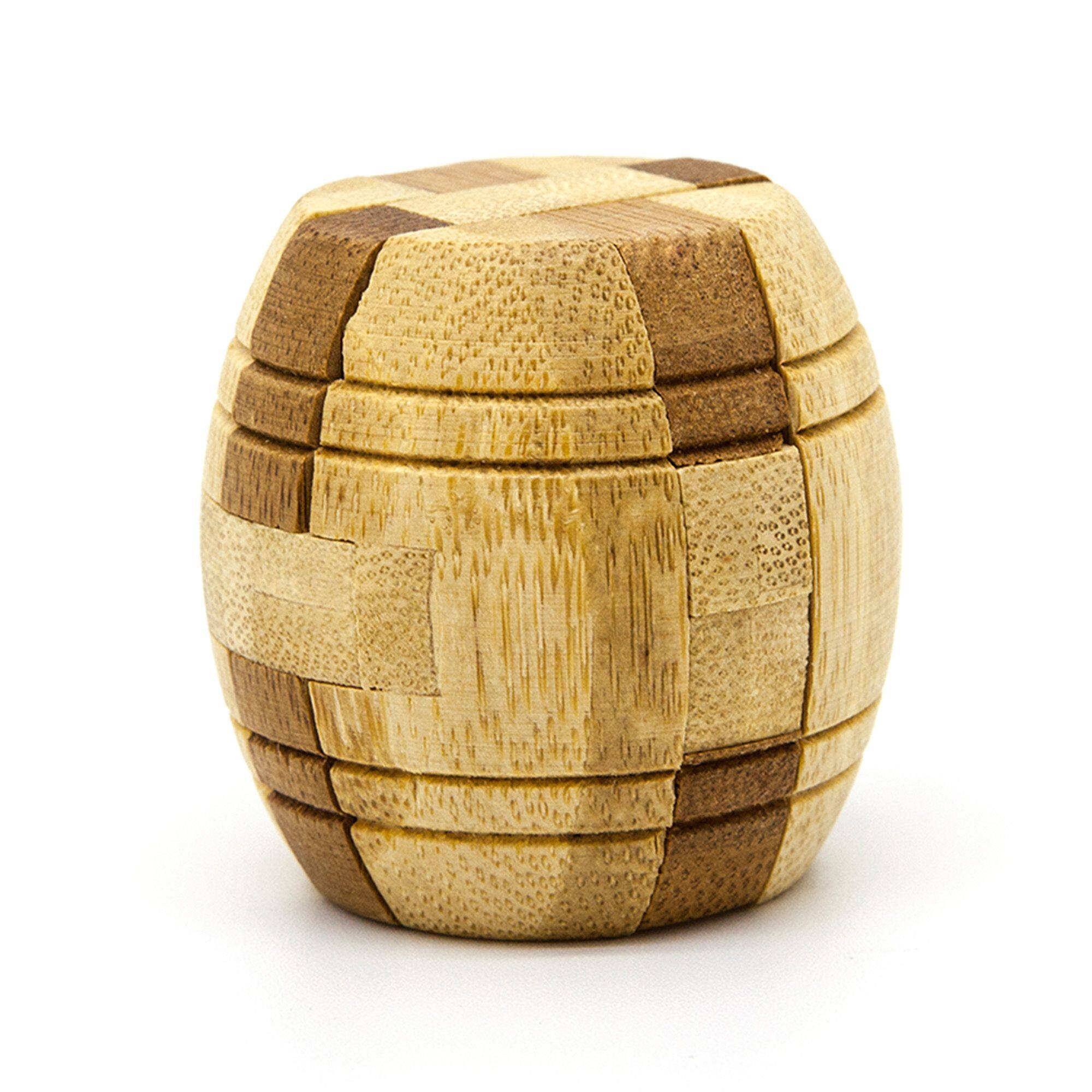 Alt View 3. PicassoTiles - PICASSO-TILES Wooden Burr Cube Brain Teaser Puzzle for Kids, Memory Game, STEM Building Blocks Educational Toy, 8PCS - Multicolor.