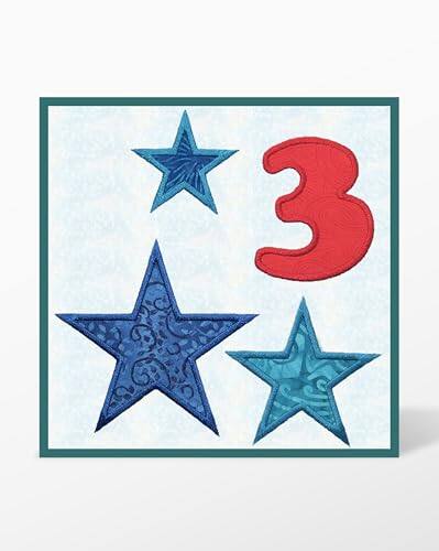 Left. AccuQuilt - Winter Bliss Wall Hanging Machine Embroidery Designs CD Set by Marjorie Busby.