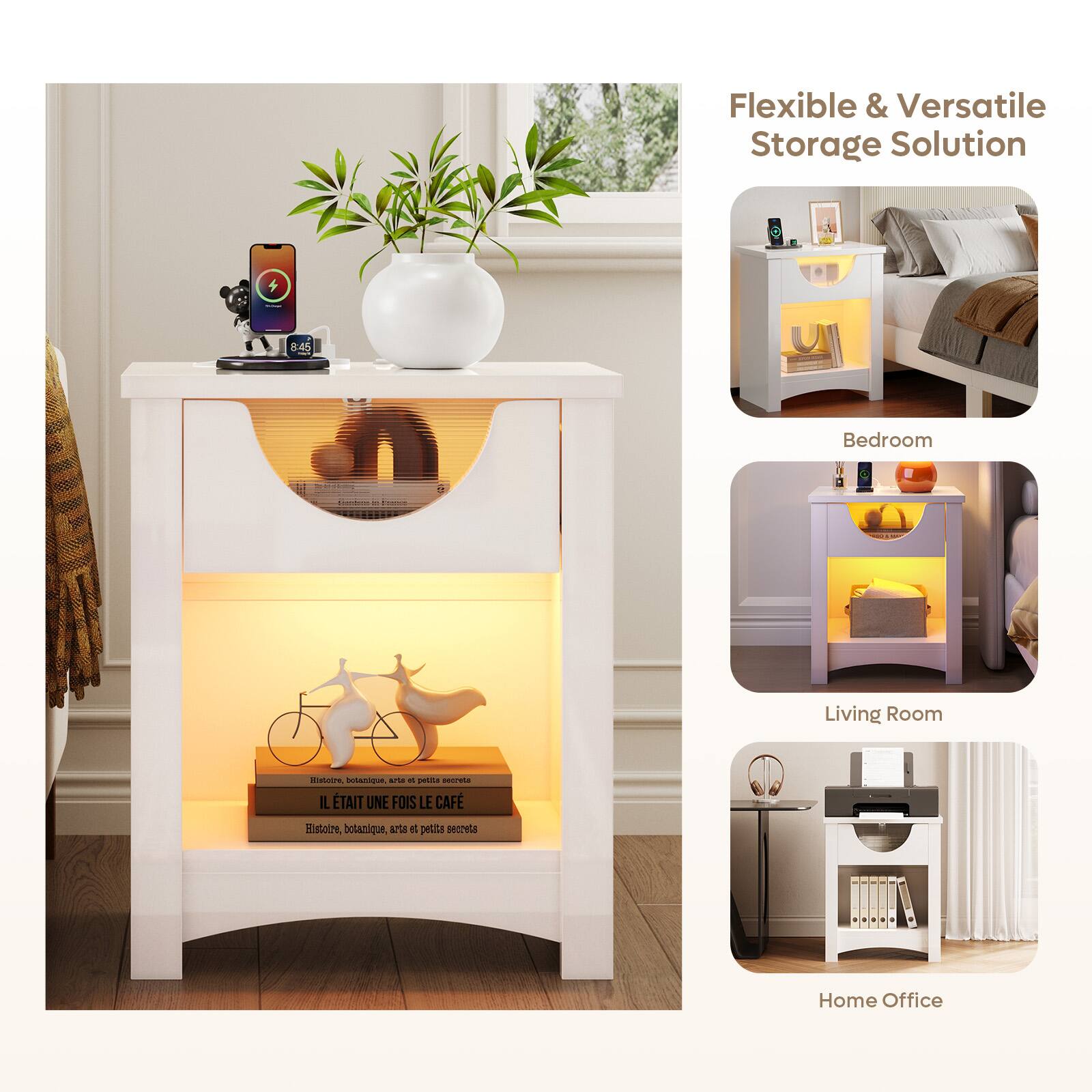 Flexible & Versatile Storage Solution

8:45 Bedroom - Living Room - Home Office

Histoire, botanique, art et petits secrets

IL ÉTAIT UNE FOIS LE CAFÉ

Histoire, botanique, art et petits secrets