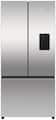 Fisher & Paykel - 32 in. Wide Counter-Depth 18 cu. Ft. Smart French Door Refrigerator with Ice and Water - Stainless Steel