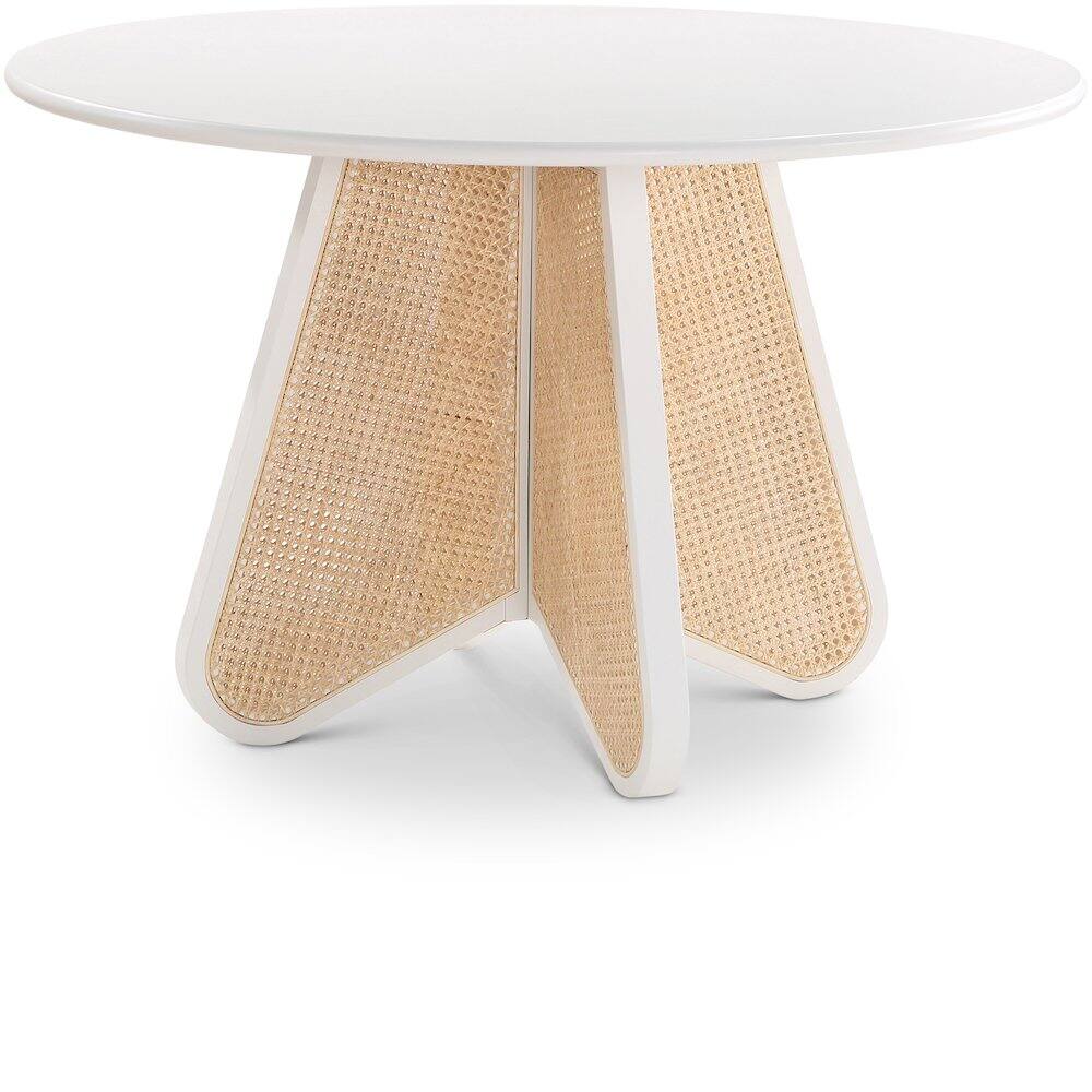 Meridian Furniture - Butterfly Dining Table - White