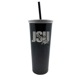 Great American Products - Onyx Jackson State Tigers 24oz. Wordmark Skinny Tumbler - Multicolor