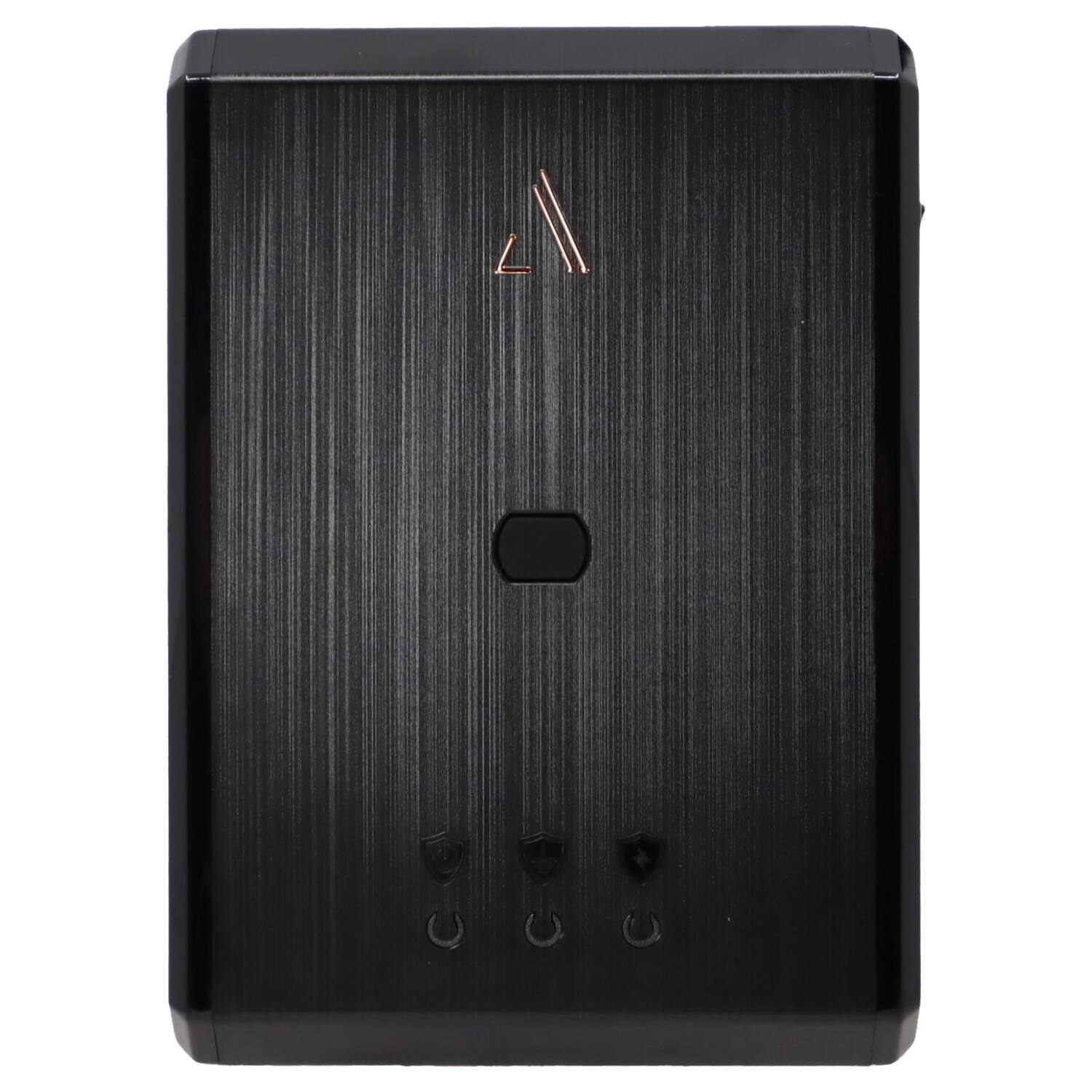 Alt View 1. Austere - 4-AC Outlet 2,500-Joules III Series Power Surge Protector Wall Tap 3S-PS4-US2 - Black.