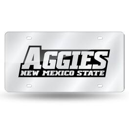 Rico Industries - New Mexico State Aggies Acrylic License Plate Laser Tag - Multi