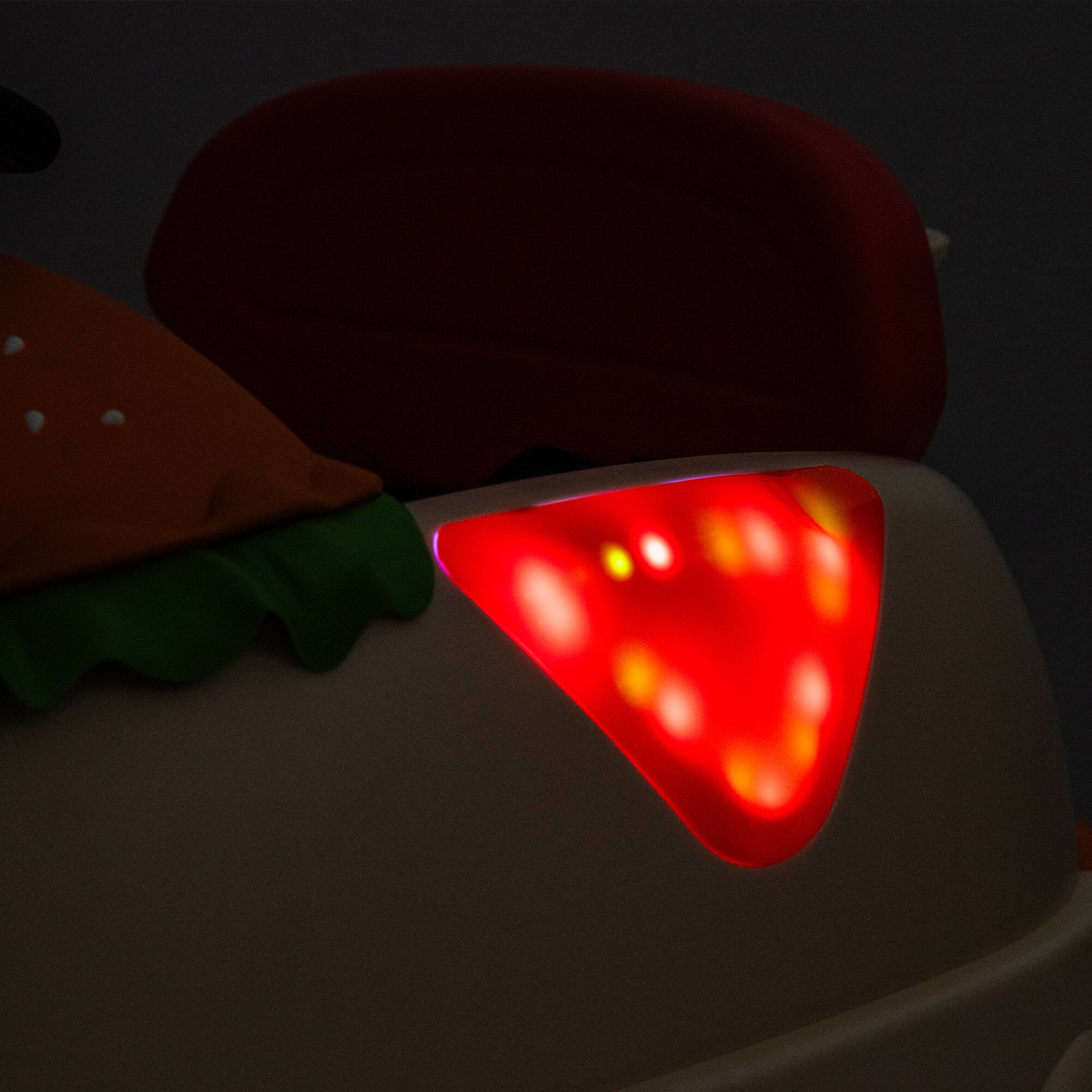 Alt View 6. Aukfa - 12V Kids Ride On Bumper Car - Parent Remote Control, 360° Rotation, Bluetooth, LED Lights, Anti-Rollover for Ages 2-5.