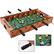 Angle. Costway - 2 In 1 Table Game Air Hockey Foosball Table Christmas Gift For Kids Indoor Outdoor - Multi-Color.