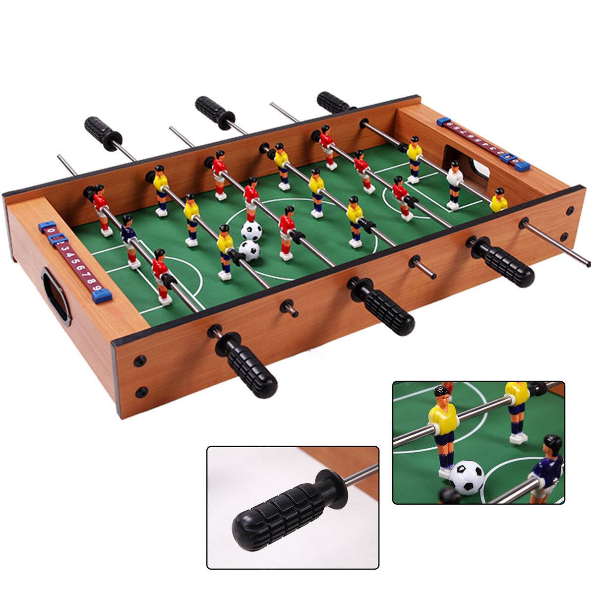 Angle. Costway - 2 In 1 Table Game Air Hockey Foosball Table Christmas Gift For Kids Indoor Outdoor - Multi-Color.