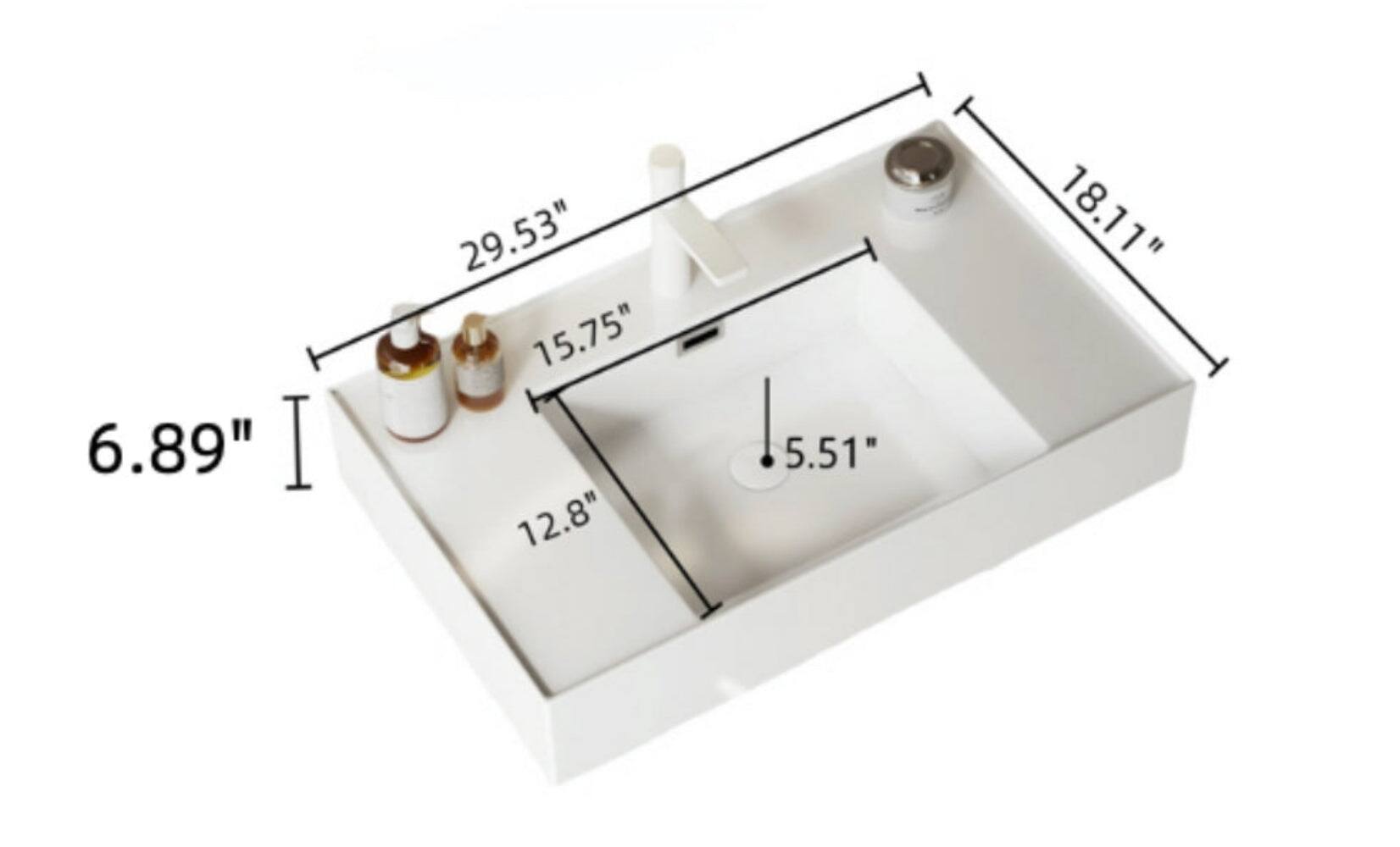 6.89"  
12.8"  
5.51"  
15.75"  
29.53"  
18.11"