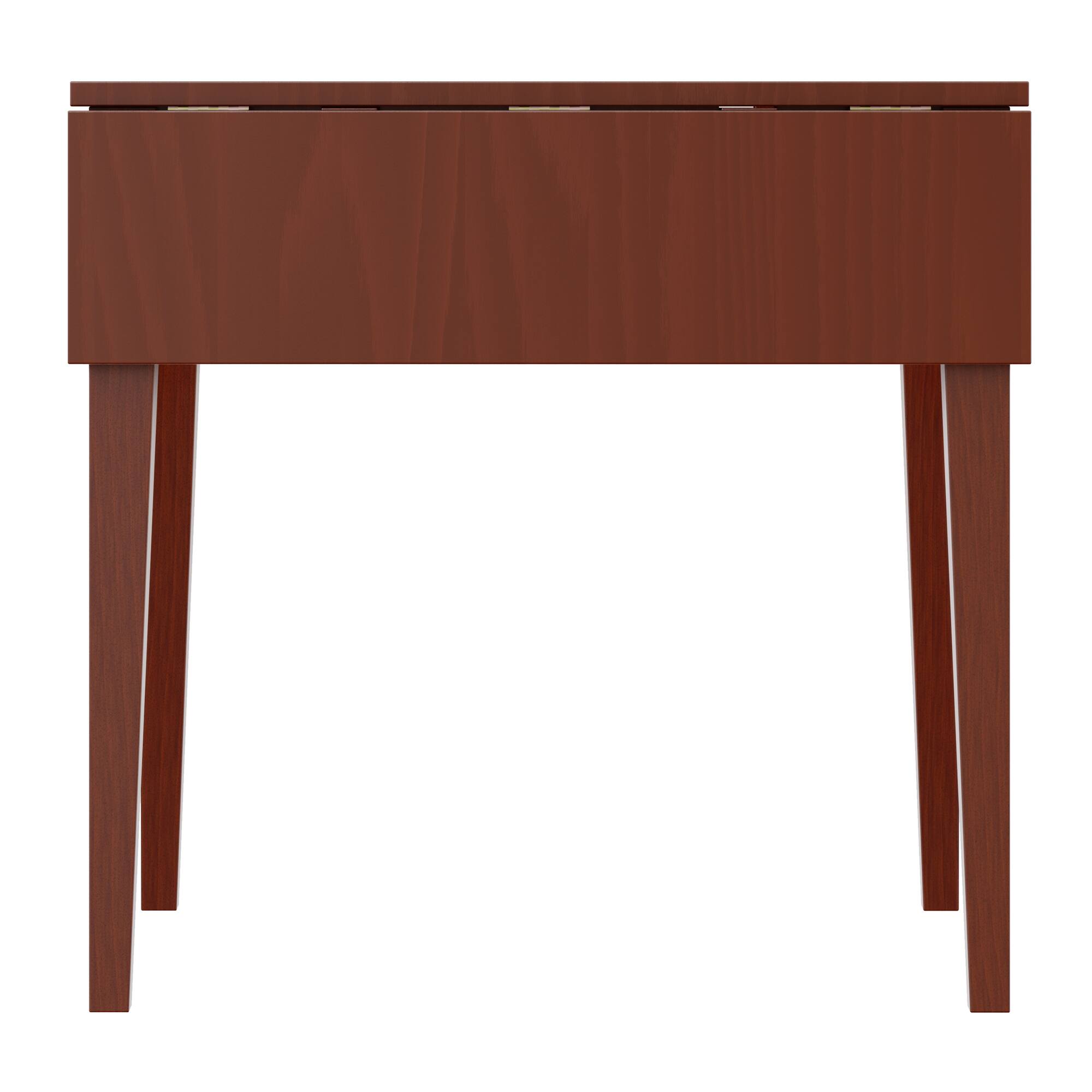 Alt View 6. Winsome Wood - Hamilton Double Drop Leaf Dining Table - Walnut.