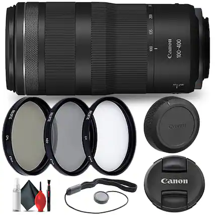 200 135 100 - Canon 100-400 AF MF PROORTC PROOPTIC PROSPTIC Canon CPL NO2 UV Een Canon
