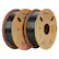 Front. Creality - 1.75 mm Hyper PLA Filament for High-Speed Printing, 2-Pack, 4.4 lbs/2kg - Black.