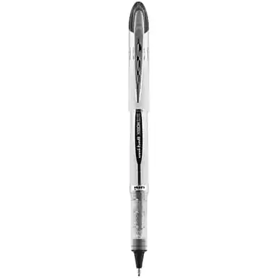 Front. uni-ball - Vision Elite Rollerball Pens, Bold Point, 0.8mm - Black Ink.