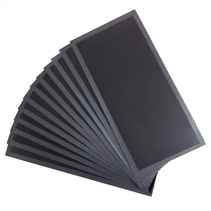 Front. Flowtron - Replacement Adhesive Fly Sticky Board (Pack of 12) for FC-4400 and FC-4800 - Black.