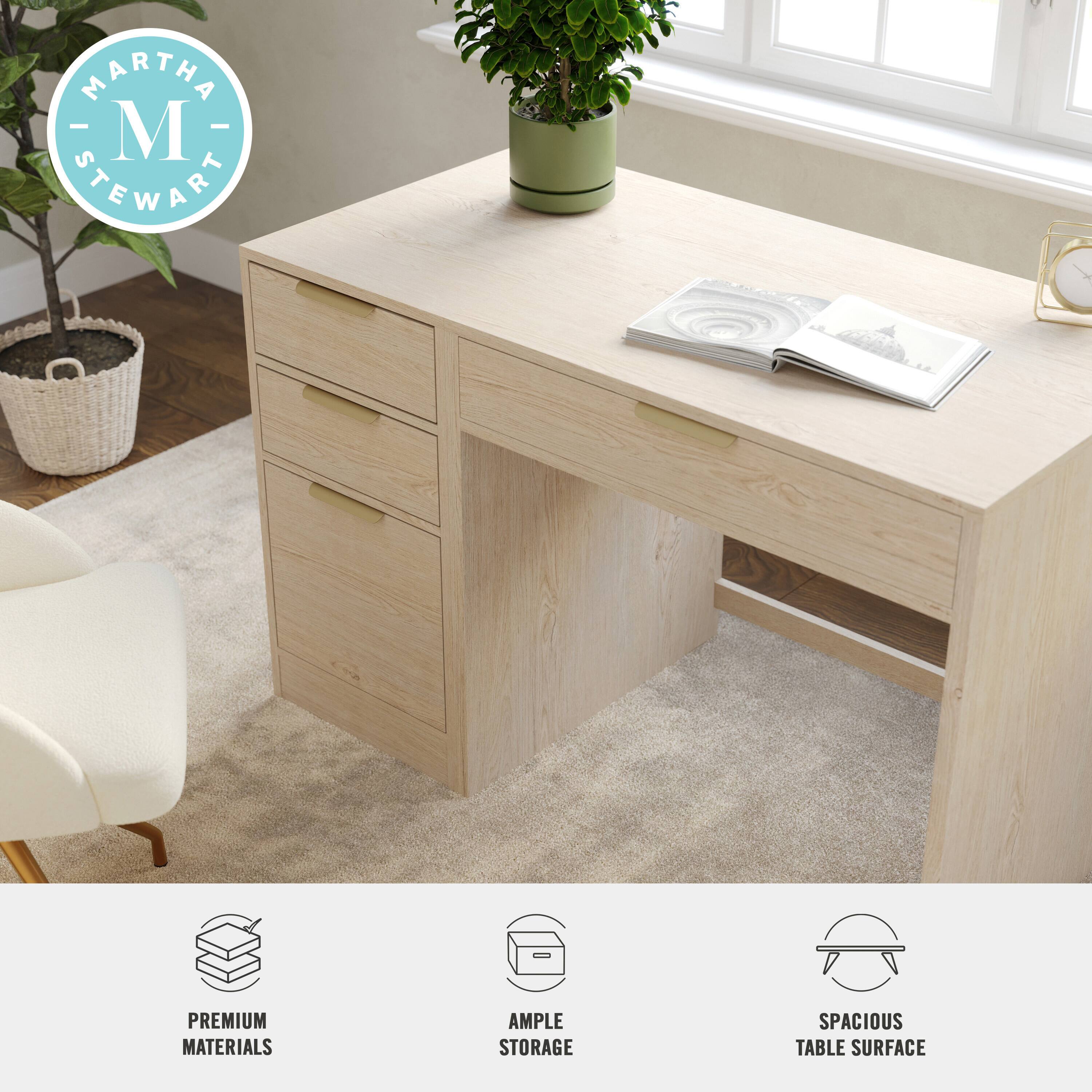 Martha Stewart Premium Materials Ample Storage Spacious Table Surface