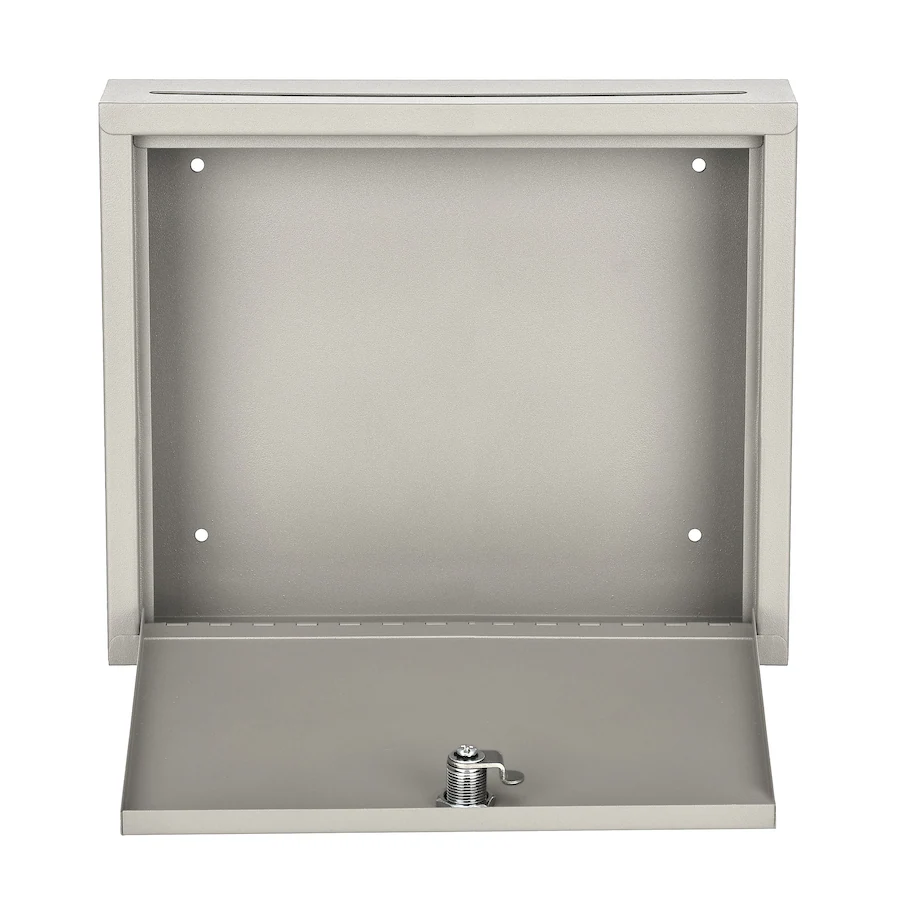 AdirOffice Drop Box Large Steel Wall Mount Drop Box Mailbox with Key ...