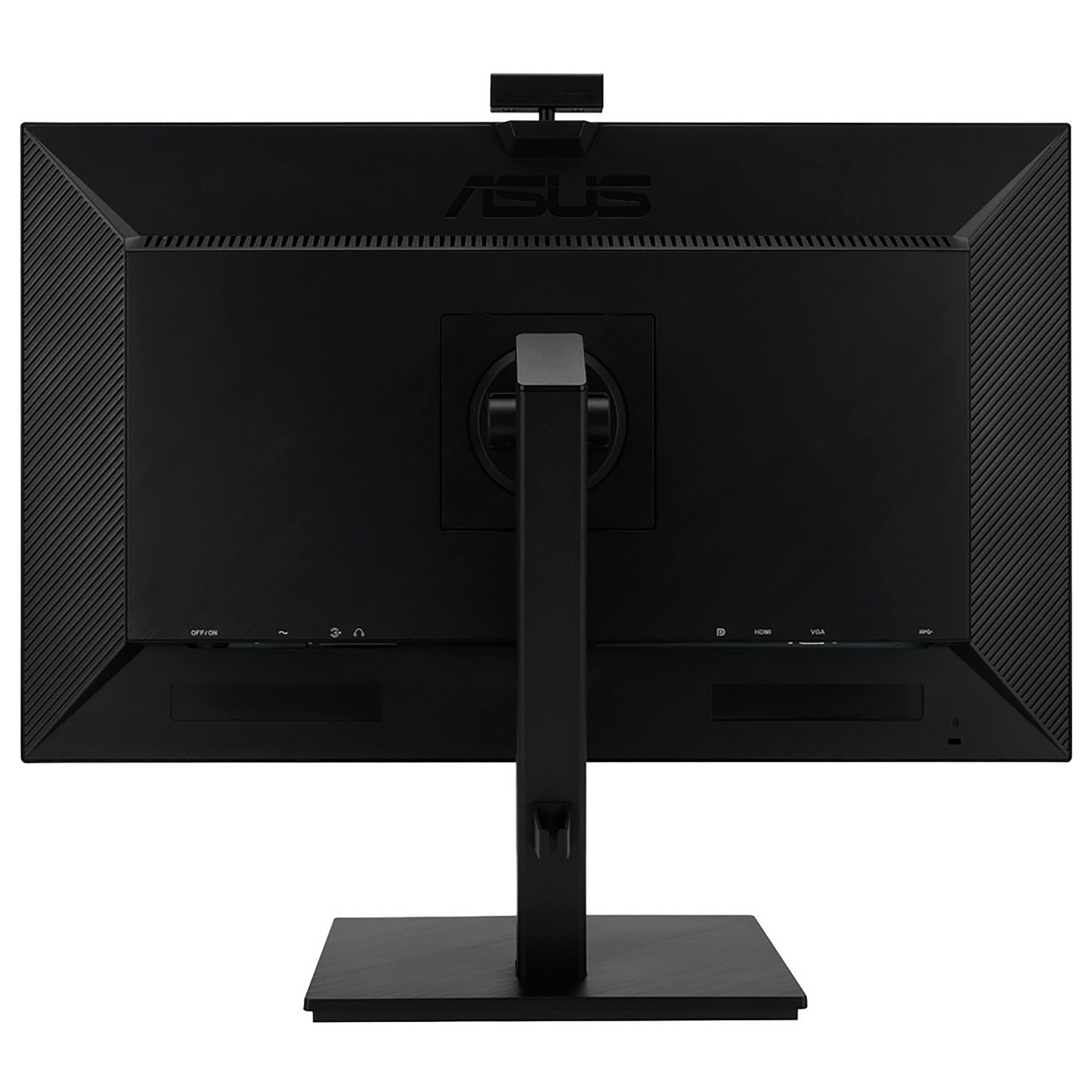 Back. ASUS - 27" IPS LCD FHD 60Hz Monitor (VGA, USB, HDMI) - Black.