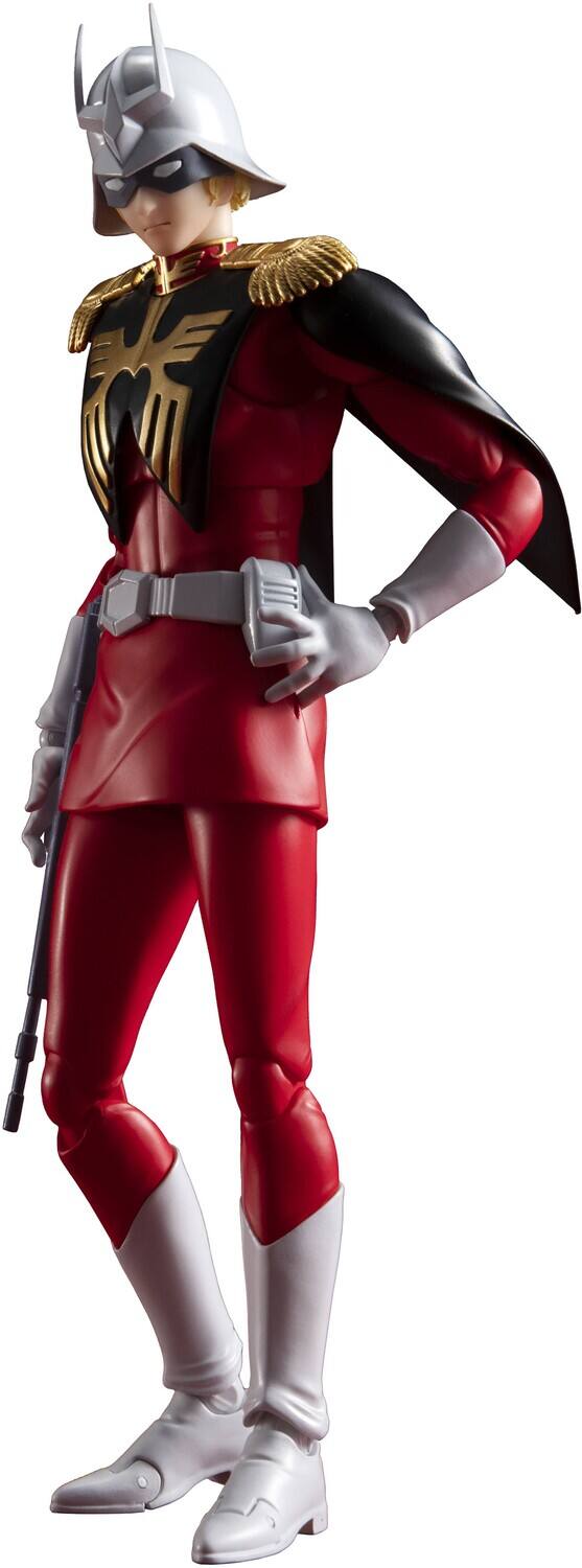 Bandai - Tamashii Nations - Mobile Suit Gundam -  - Char  Aznable Action Figure - COLLECTIBLES - Multicolor