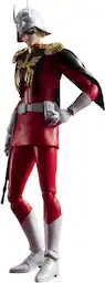 Tamashii Nations - Mobile Suit Gundam - S.H.Figuarts - Char Aznable Action Figure - COLLECTIBLES