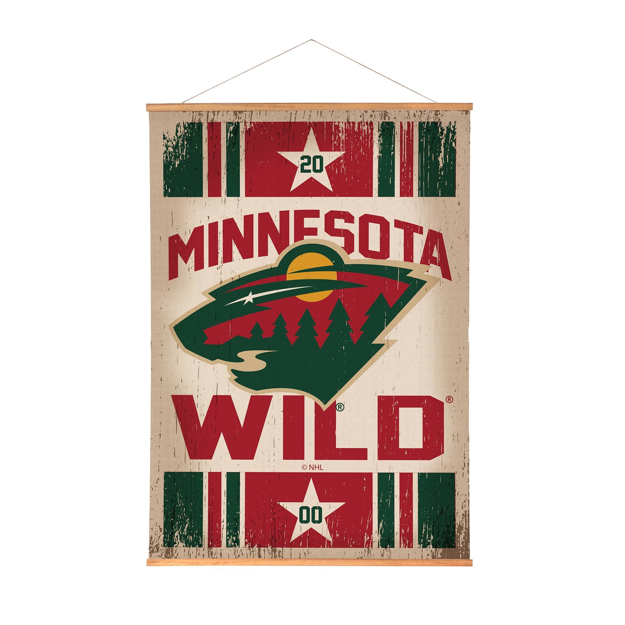 Evergreen Enterprises - Minnesota Wild 36" x 54" Large Canvas Wall Art Tapestry with Wood Frame - Multicolor