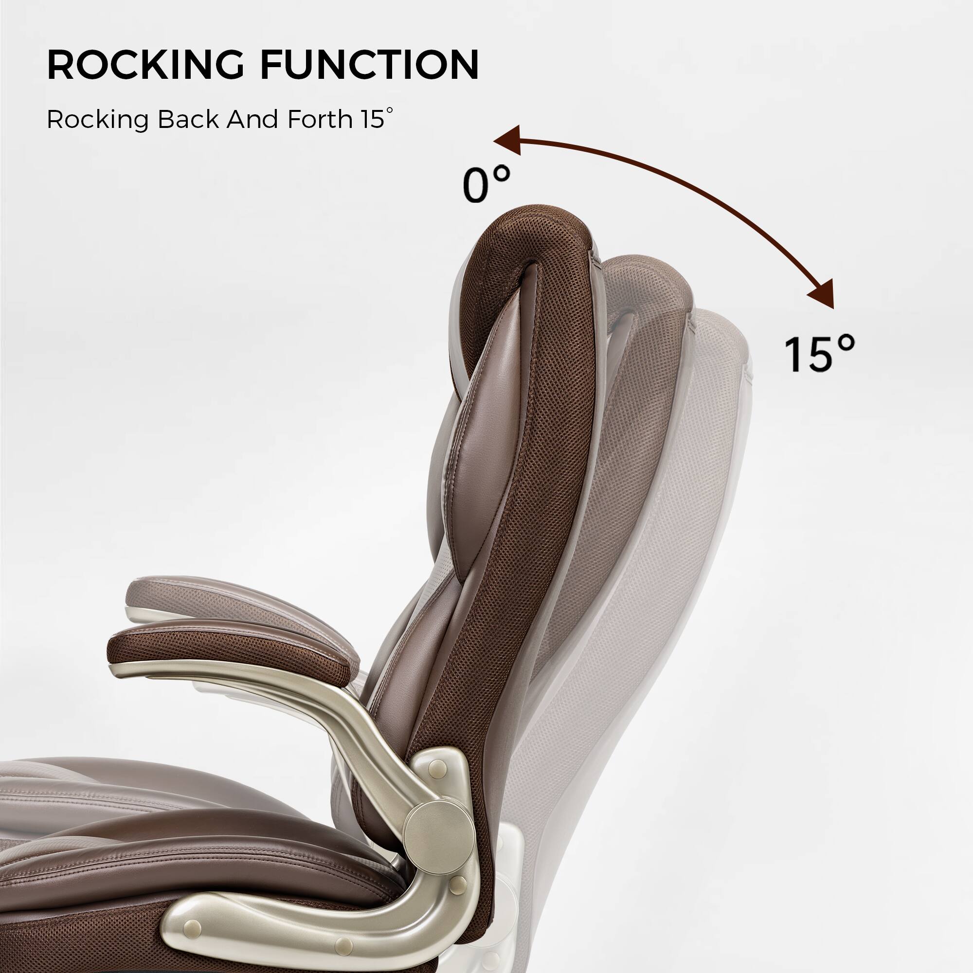 ROCKING FUNCTION  
Rocking Back And Forth 15°  
0°  
15°