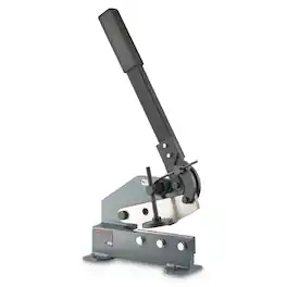 VEVOR - Sheet Metal Shear,6in Manual Hand Plate Shear,Heavy Duty Mounting Type Sheet Cutter with Solid Steel Frame - Gray