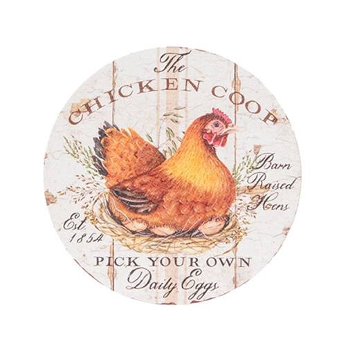 The Chicken Coop  
Barn Raised Hens  
Est 1854  

Pick Your Own  
Daily Eggs