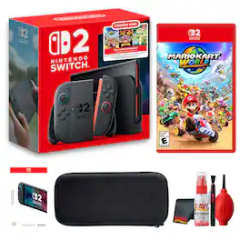 Switch 2 Choose Your Game Bundle Console + Mario Kart World for Switch 2 + More