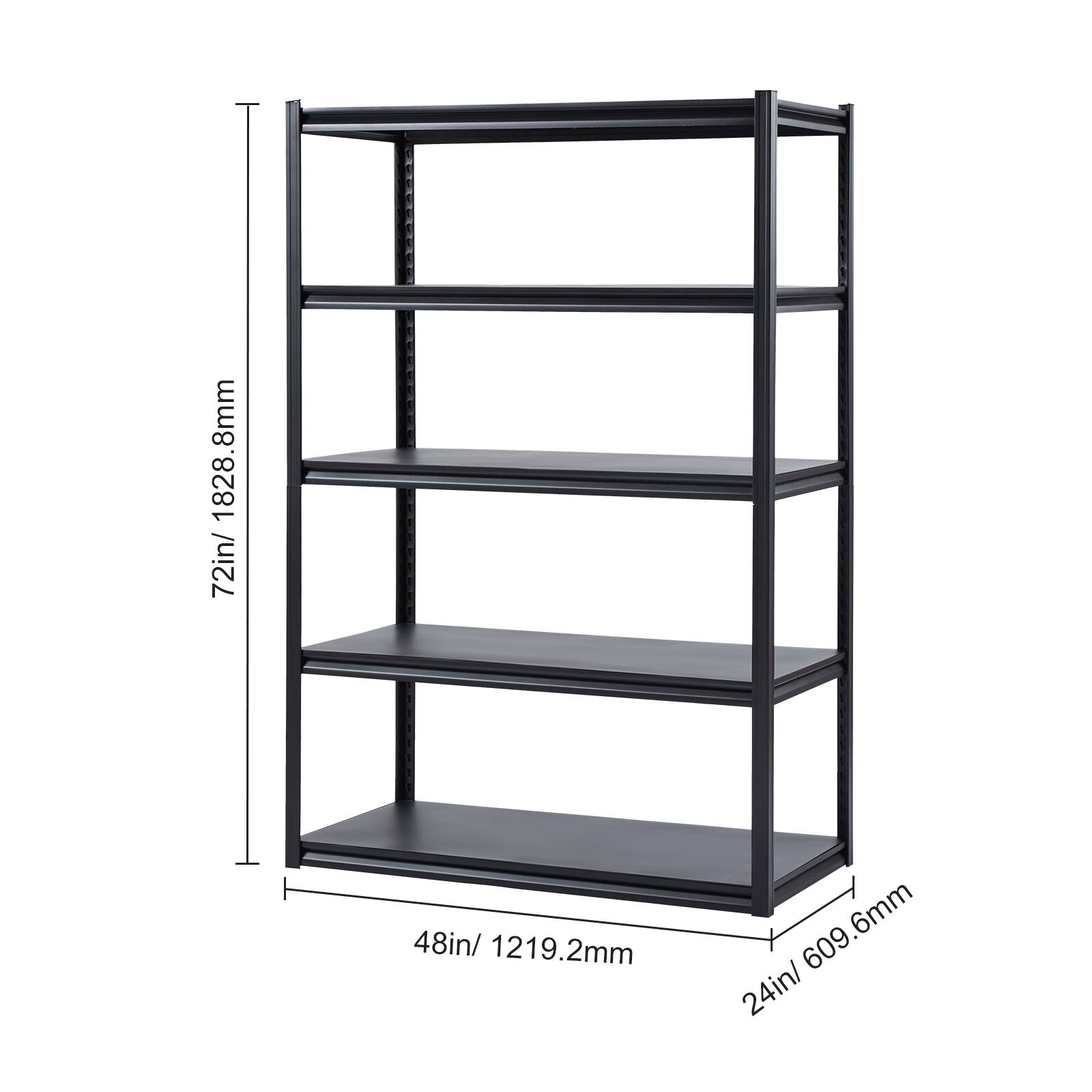 72in/ 1828.8mm
48in/ 1219.2mm
24in/ 609.6mm