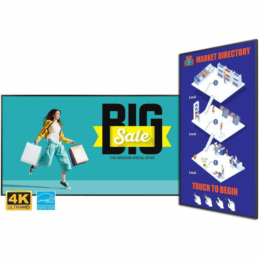 MARKET DIRECTORY

Level 3  
Level 2  
Level 1  

BIG Sale  
THIS WEEKEND SPECIAL OFFER  

4K ULTRAHD  
ENERGY STAR  

TOUCH TO BEGIN