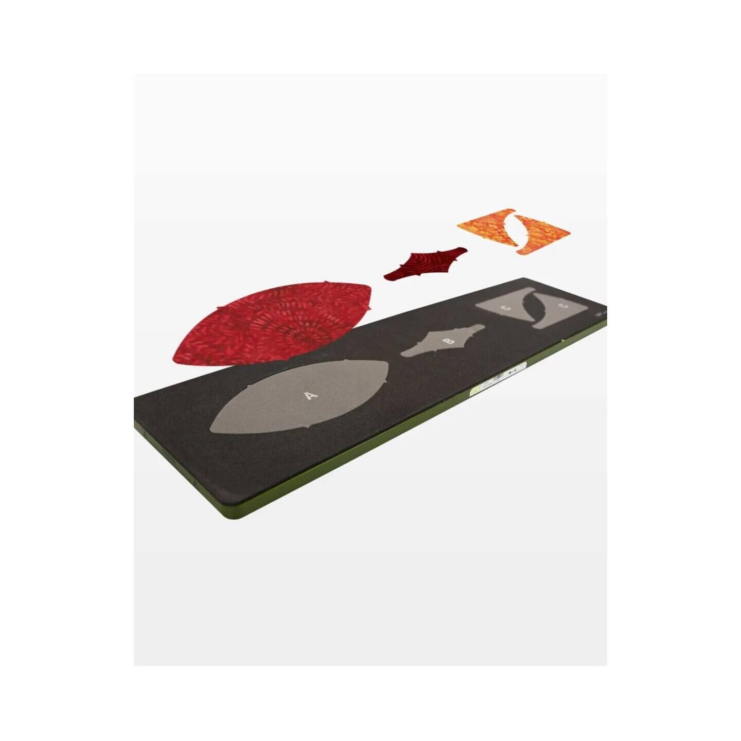 Back. AccuQuilt - GO! Alabama Beauty-10 Finished Die - Multicolor.