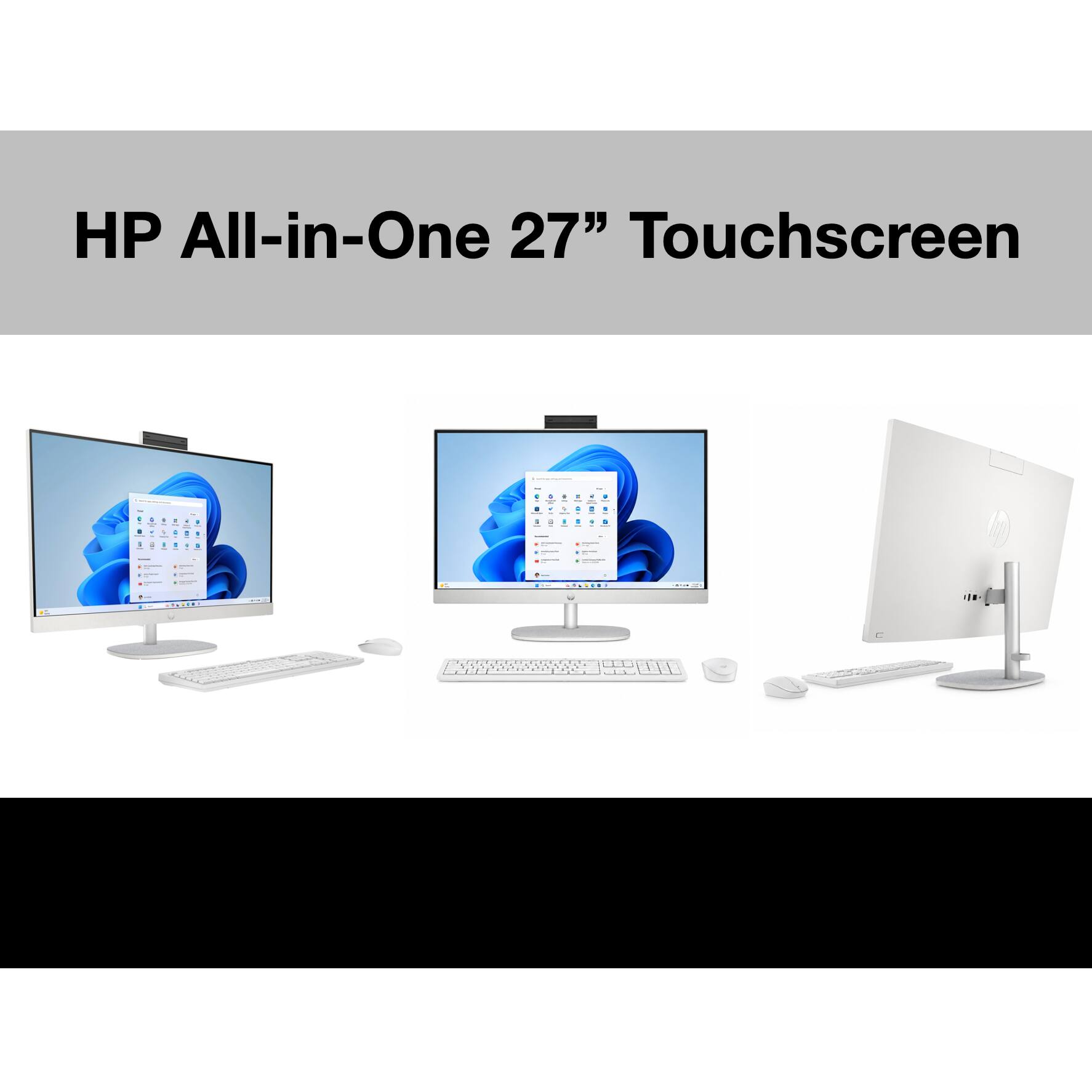 HP All-in-One 27" Touchscreen