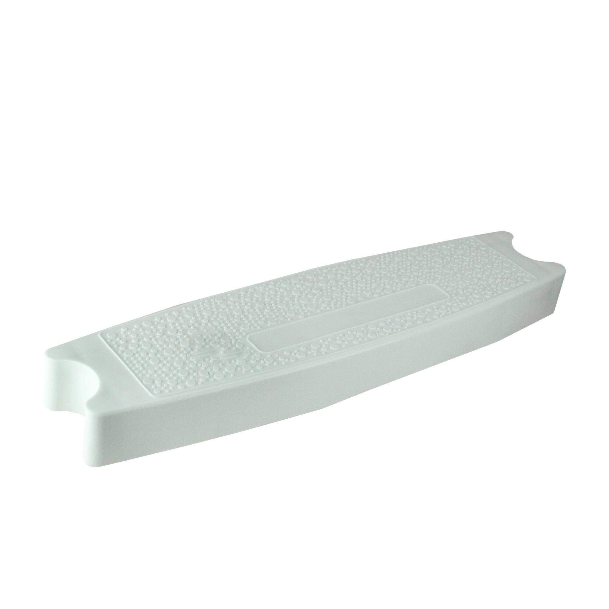 Alt View 1. Pool Central - 19.5" White Molded Swimming Pool Ladder Replacement Step - White.