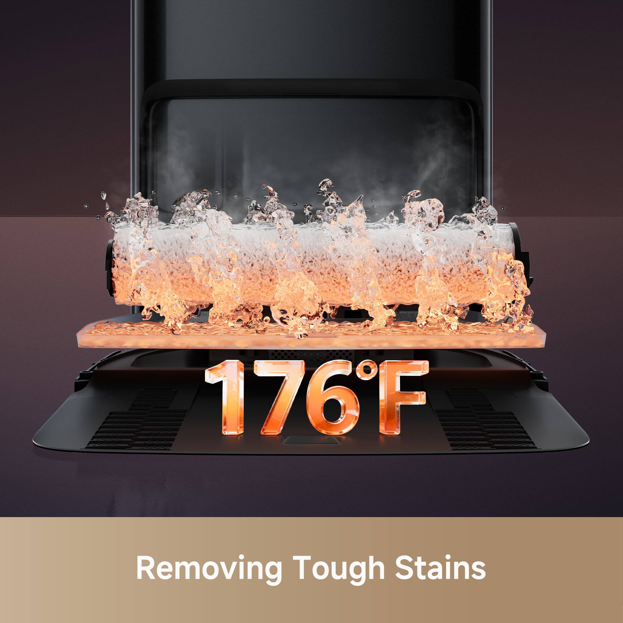 176°F  
Removing Tough Stains