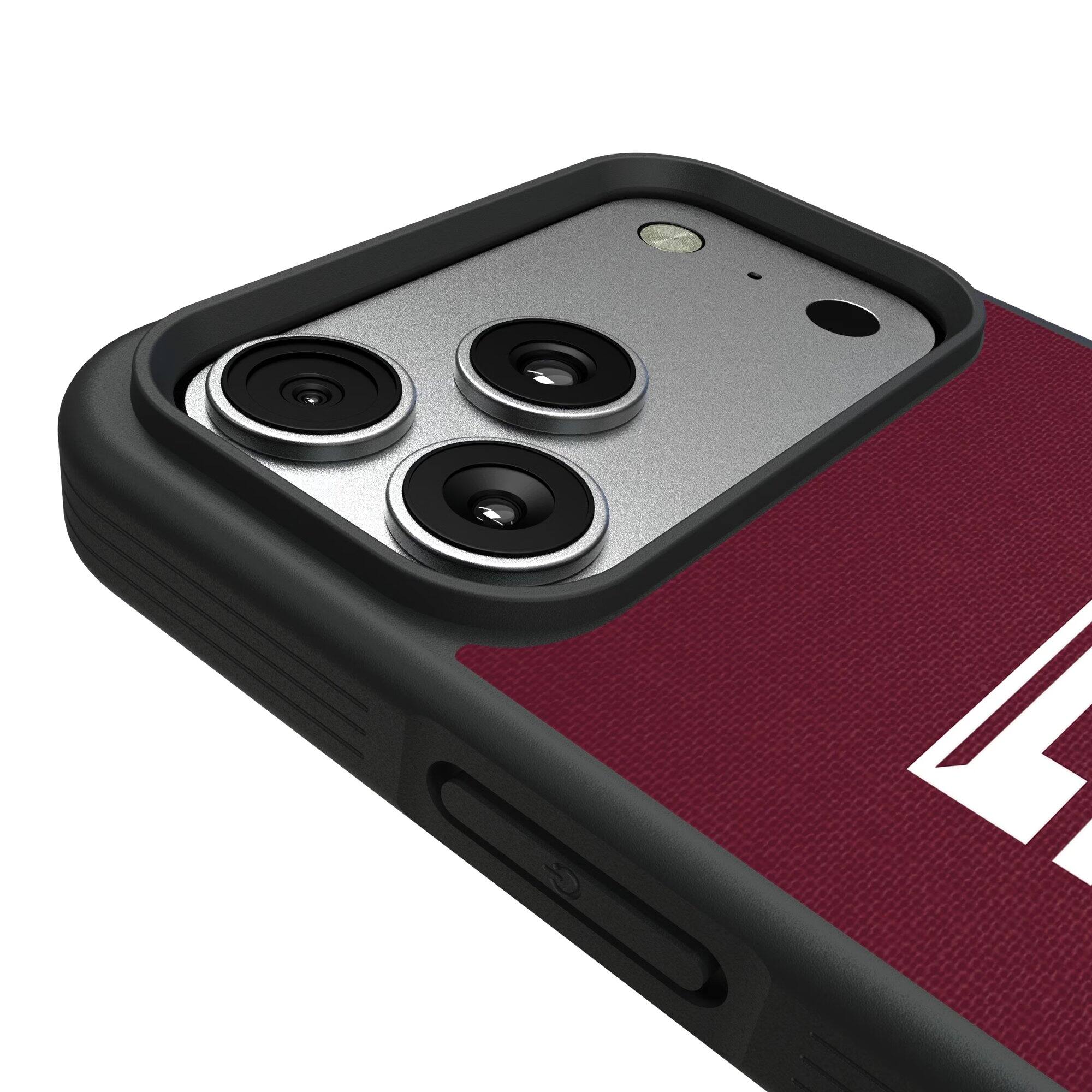 Alt View 2. Keyscaper - Texas A&M Aggies iPhone Solid Design Bump Case - 15 - Multicolor.