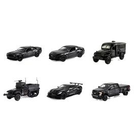 "Black Bandit" Series 31 6 piece Set 1/64 Diecast Model Cars by Greenlight