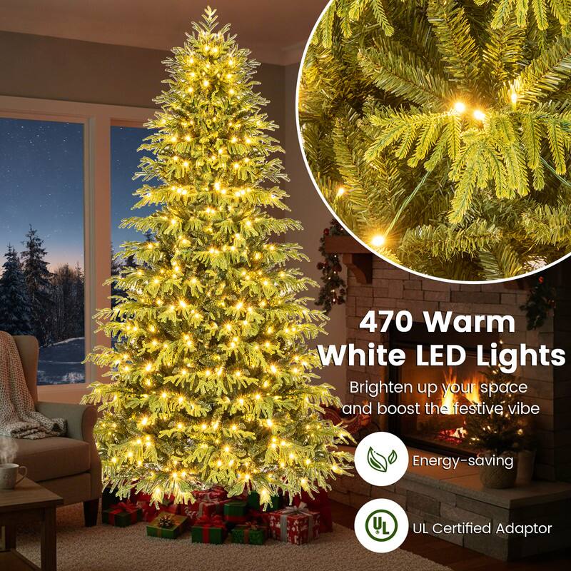 470 Warm White LED Lights Brighten up your space and boost the festive vibe

Energy-saving

UL Certified Adaptor