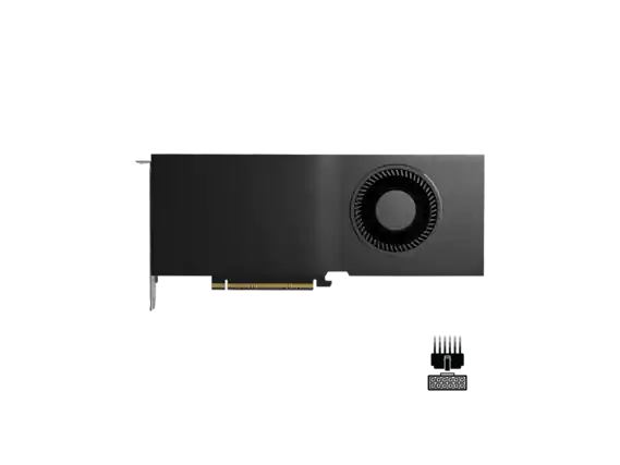 Front. PNY - PNY NVIDIA RTX PRO 5000 - 48GB GDDR7 ECC - PCIe 5.0 - 384-Bit - 2x Slot - 300W - VCNRTXPRO5000B-PB.