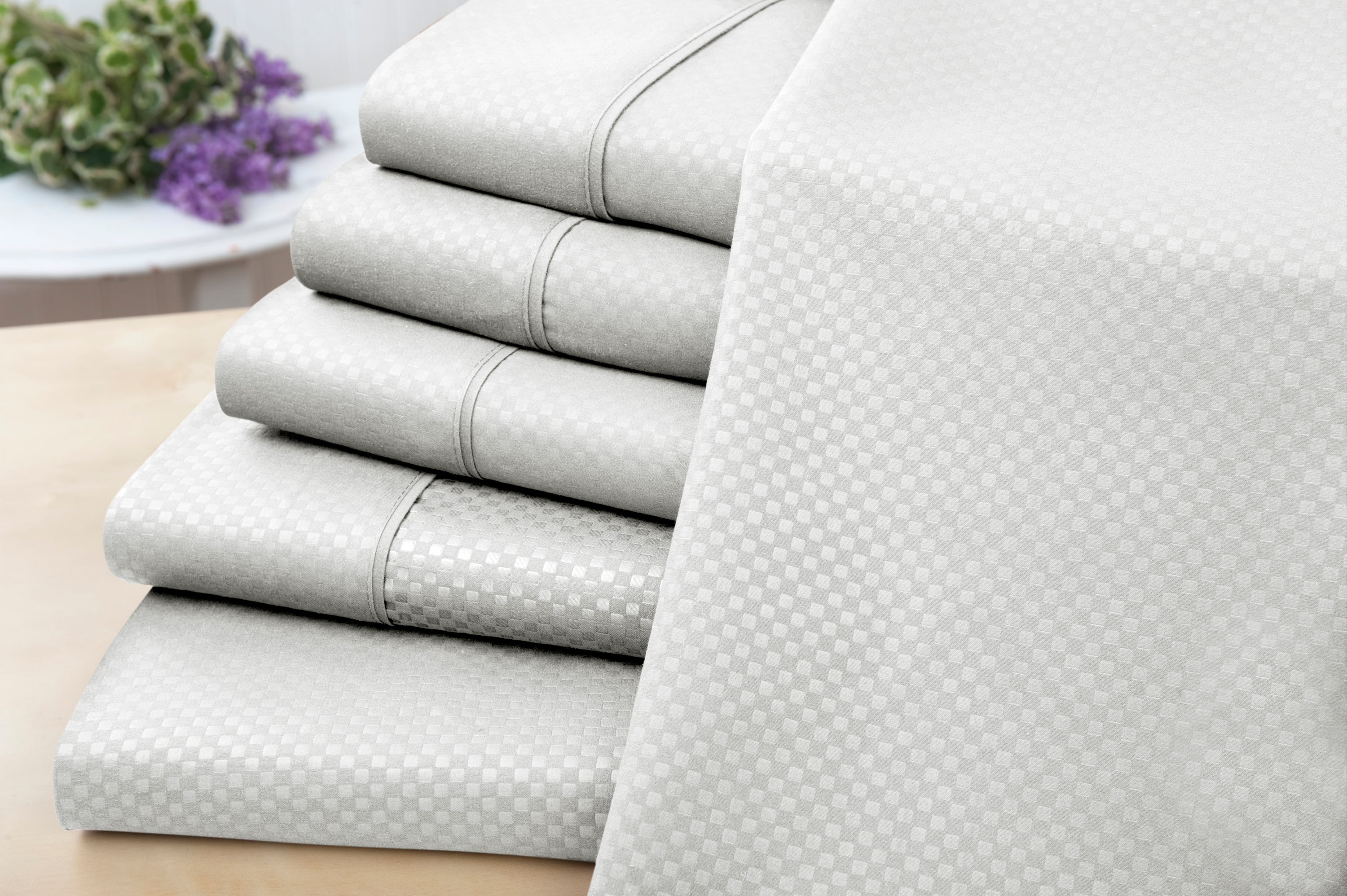 US Army - 6 Piece Embossed Check Sheet Set - White price history on PriceWatchPro