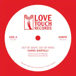 Labelled Rupture Disc Ivana Santilli Out Of Sight, Out Of Mind B/w Air Of Love 7 INCH SINGLE ...