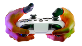 MGC - ClawSocks Stick Grips Gaming Finger Sleeves - Black