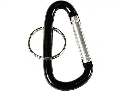 Front. Advantus - 1-Key Holders, 10/Pack - Black.